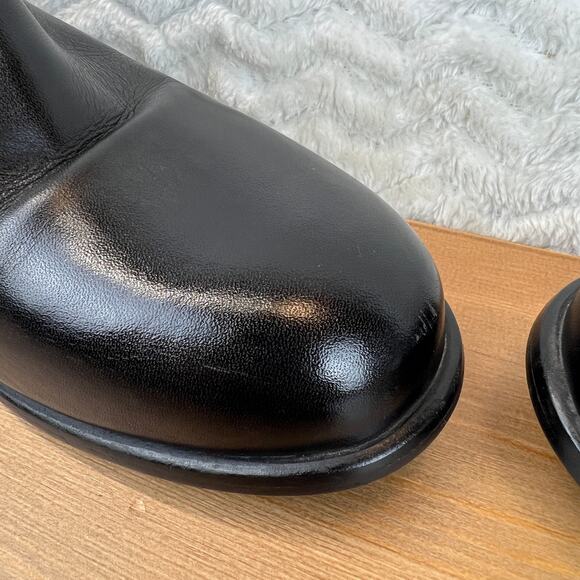 La Canadienne Womens SHARON Ankle Boots Waterproof Black Leather Size 8M - Picture 11 of 15